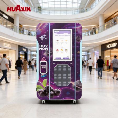 Autovenditore automatico intelligente per gelati: una soluzione di vendita al dettaglio 24 / 7 senza supervisione per luoghi ad alto traffico